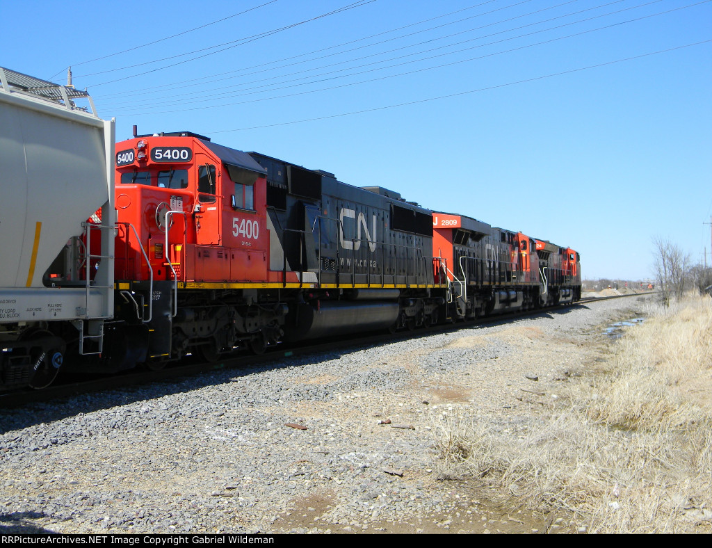 CN 5400 at. el. 